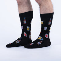 Sock it to Me "Ale Yeah!" Mens Crew Socks