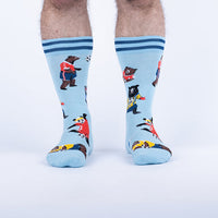 Sock it to Me "Goooaaalll!!!" Mens Crew Socks