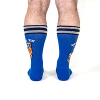 Sock it to Me "Go Get Em' Tiger" Mens Crew Socks