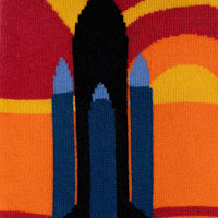 Sock it to Me "It's Only Rocket Science" Mens Crew Socks