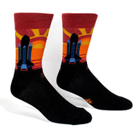 Sock it to Me "It's Only Rocket Science" Mens Crew Socks