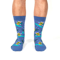 Sock it to Me "Brew-ski" Mens Crew Socks