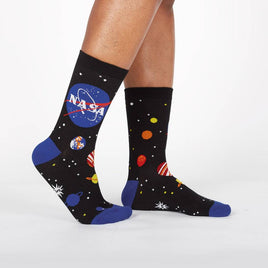 Sock it to Me "Solar System" Womens Crew Socks