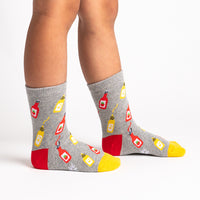 Sock it to Me "Weiner Dogs, In Space!" Youth Crew Socks 3-Pack