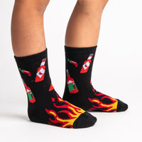 Sock it to Me "Tacosaurus" Junior Crew Socks 3-Pack