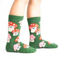 Sock it to Me "Mellow Mushrooms" Junior Crew Socks 3-Pack