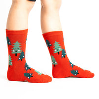 Sock it to Me "Mellow Mushrooms" Youth Crew Socks 3-Pack