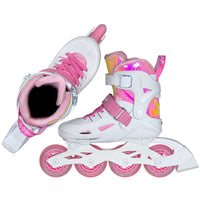 Powerslide Universe 4W Pink II Adj. Inline Skates