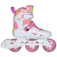 Powerslide Universe Pink II Adj. Inline Skates