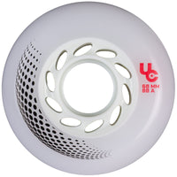 Undercover Vortex 88a White Inline Wheels - 4pack