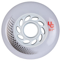 Undercover Vortex 85a White Inline Wheels - 4pack