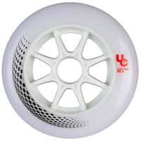 Undercover Vortex 85a White Inline Wheels - 3pack