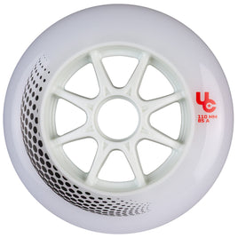 Undercover Vortex 85a White Inline Wheels - 3pack