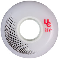 Undercover Vortex 88a White Inline Wheels - 4pack