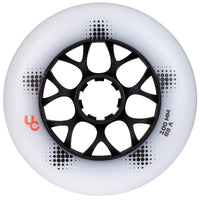 Undercover Team PRO 100/88a White Inline Wheels - 4pack
