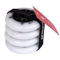 Undercover Team PRO 100/88a White Inline Wheels - 4pack