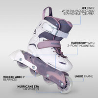 PS Jet Blackberry Adjustable Inline Skates