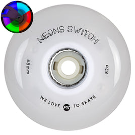 PS Neons Switch 82a Inline Wheels 4pk