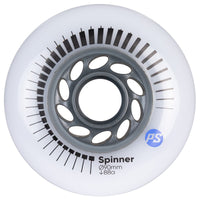 Powerslide Spinner Wheels 90mm 88a White 4 Pack