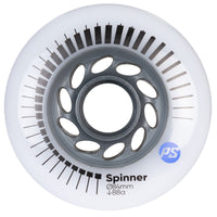Powerslide Spinner Wheels 84/ 88a White 4 Pack
