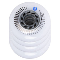 Powerslide Spinner Wheels 80/ 88a White 4 Pack