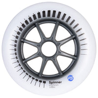 Powerslide Spinner Wheels 125mm 88a White 3 Pack