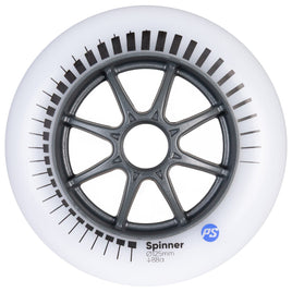 Powerslide Spinner Wheels 125mm 88a White 3 Pack