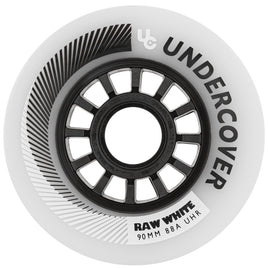 Undercover Raw Inline Wheels 90/ 88a White 4-Pack