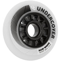 Undercover Raw Inline Wheels 90/ 88a White 4-Pack