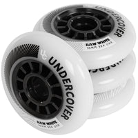 Undercover Raw Inline Wheels 90/ 88a White 4-Pack