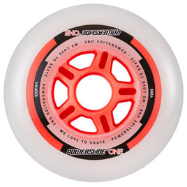 Powerslide One Wheels Combo Wheel Set 8 Pack inc Bearings