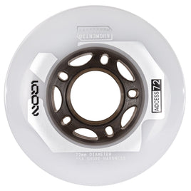 PS Access Inline Wheels 72mm Natural - 4pack