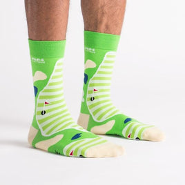 Sock it to Me Par 4 Mens Crew Socks