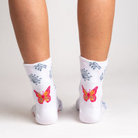 Sock it to Me Take Flight Turn Cuff Crew Socks