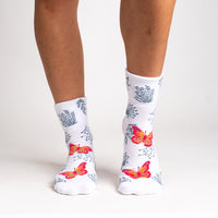 Sock it to Me Take Flight Turn Cuff Crew Socks