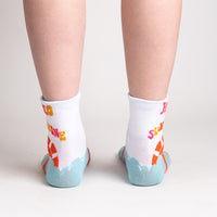 Sock it to Me "Hello Sunshine" Turn Cuff Crew Socks