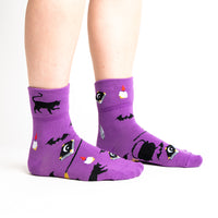 Sock it to Me "Witch, Please" Turn Cuff Crew Socks