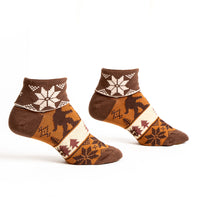 Sock it to Me "The Big-foot Lebowski" Turn Cuff Crew Socks