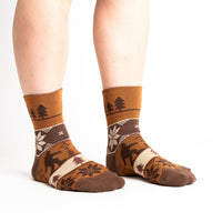 Sock it to Me "The Big-foot Lebowski" Turn Cuff Crew Socks