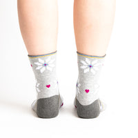 Sock it to Me "I Believe in Sweater Weather" Turn Cuff Crew Socks