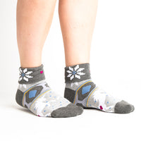 Sock it to Me "I Believe in Sweater Weather" Turn Cuff Crew Socks