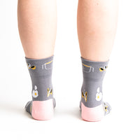 Sock it to Me "I Knead the Dough" Turn Cuff Crew Socks