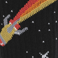 Sock it to Me "Space is the Place" Ribbed Crew Athletic Socks