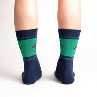 Sock it to Me "Bigfoot" Ribbed Crew Athletic Socks