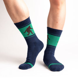 Sock it to Me "Bigfoot" Ribbed Crew Athletic Socks