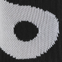 Sock it to Me "Yin & Yang" Ribbed Crew Athletic Socks