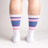 Sock it to Me "Feline Fine as Hell" Ribbed Crew Athletic Socks