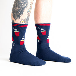 Sock it to Me "America's Cup" Ribbed Crew Athletic Socks