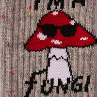 Sock it to Me "I'm a Fungi" Ribbed Crew Athletic Socks
