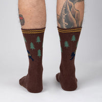 Sock it to Me "Go Wild" Ribbed Crew Athletic Socks